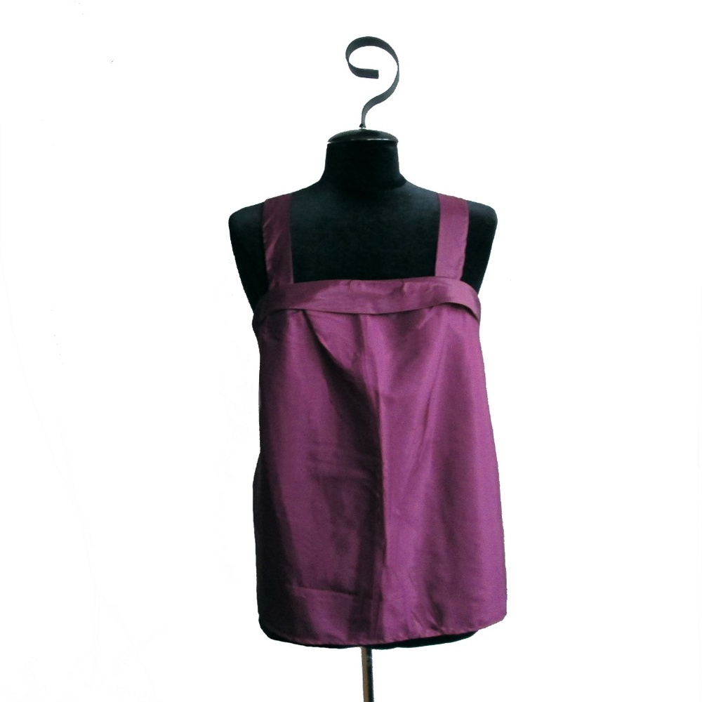 Purple Silky Camisole Top by Johns Girl Size 12